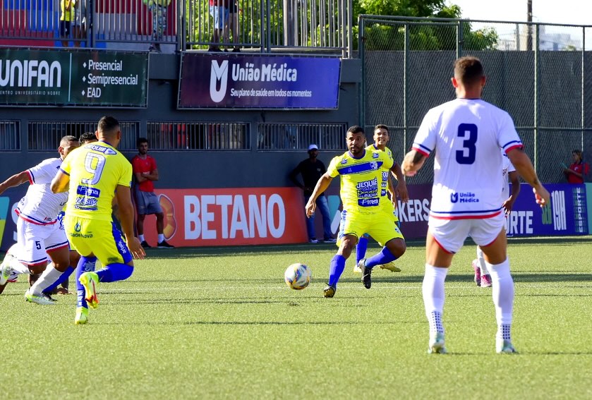 Bahia de Feira e ADJ ficam no empate pela 6ª rodada do Baiano; Barcelona vence e entra no G-4