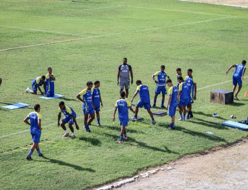 Jequié Sub-20 treina forte visando confronto com o Serrano no Waldomirão